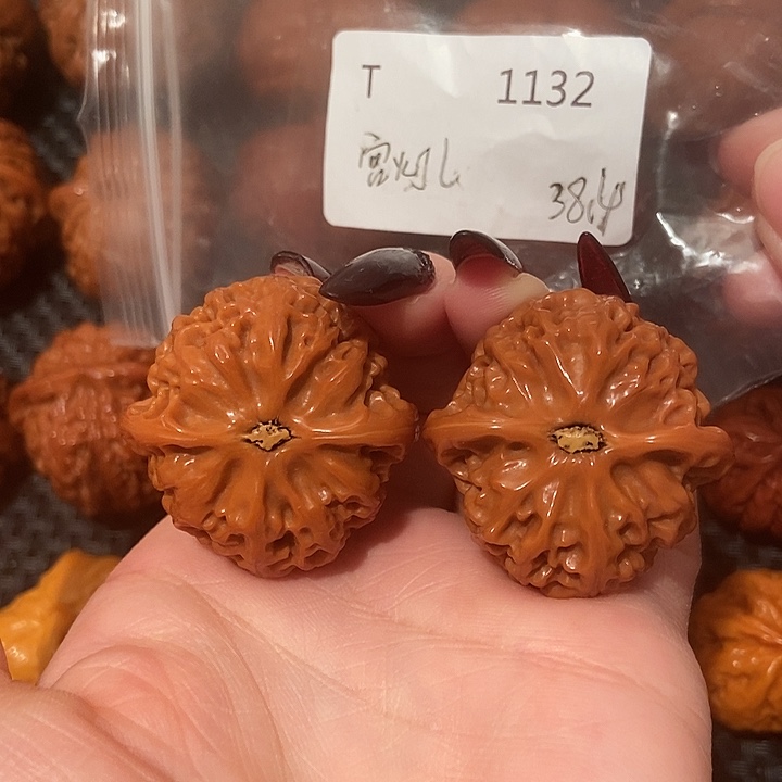 文玩核桃吊坠宫灯38