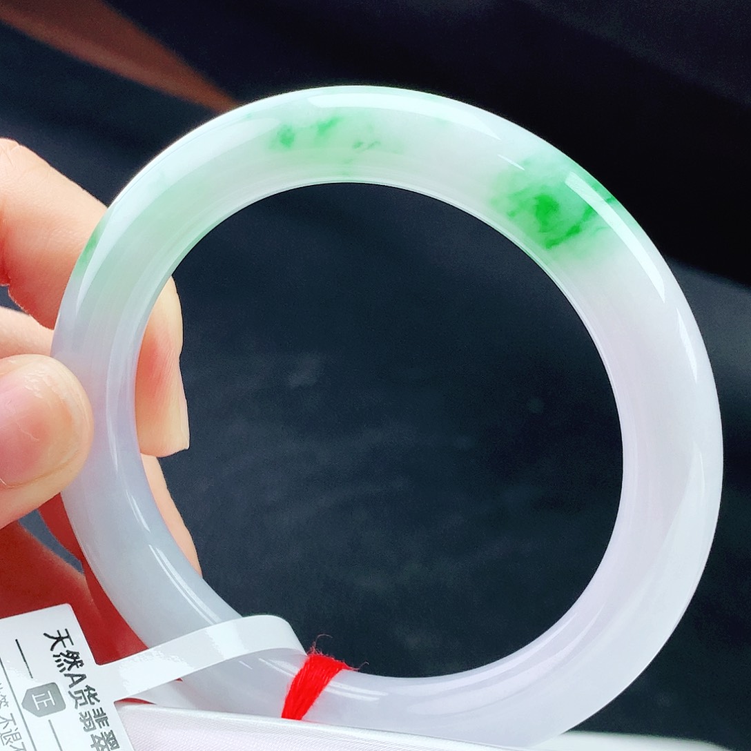 未镶嵌手镯翡翠59圈