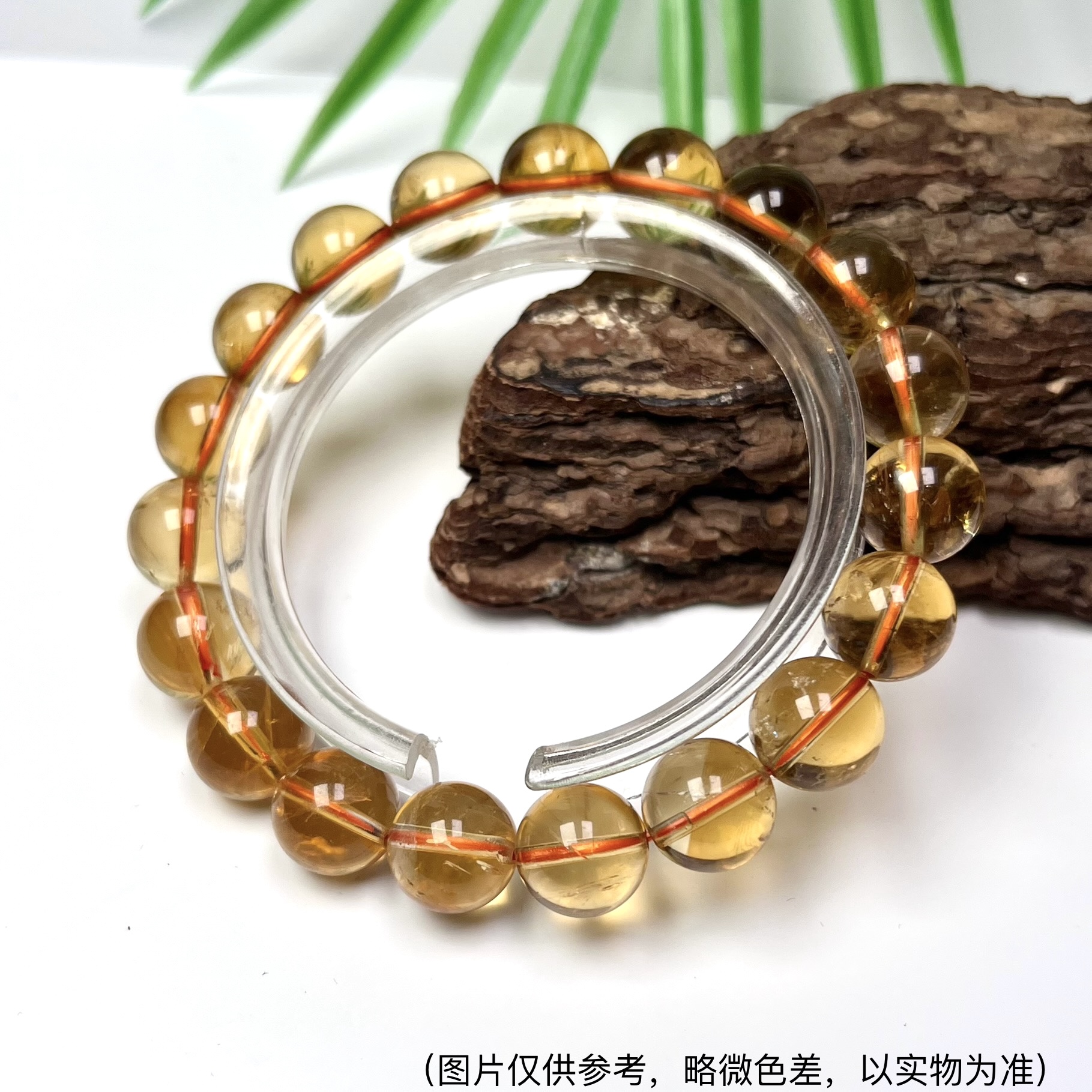I玻璃体巴西黄水晶手串6mm-10mm+合集 FX-7159