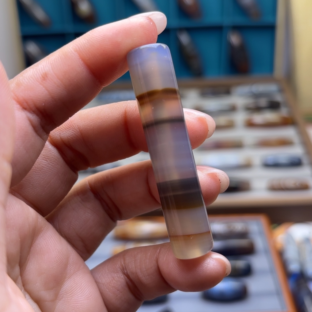 玛瑙/玉髓未镶嵌颈饰