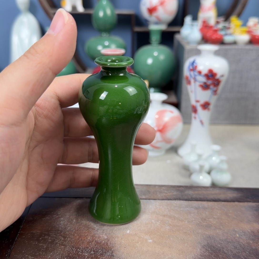 陶瓷手工小花器摆件
