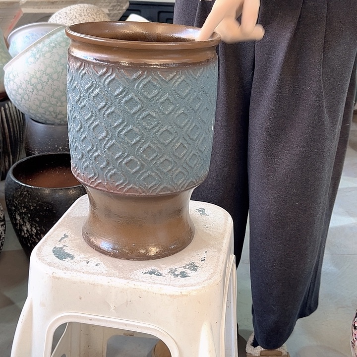 正品口2高30花盆……