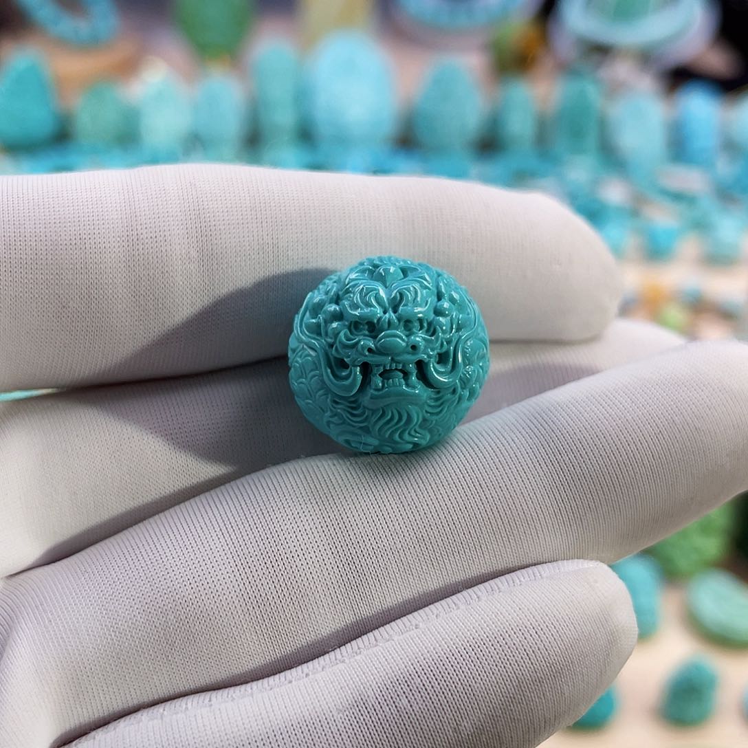 绿松石珠宝奇石未镶嵌