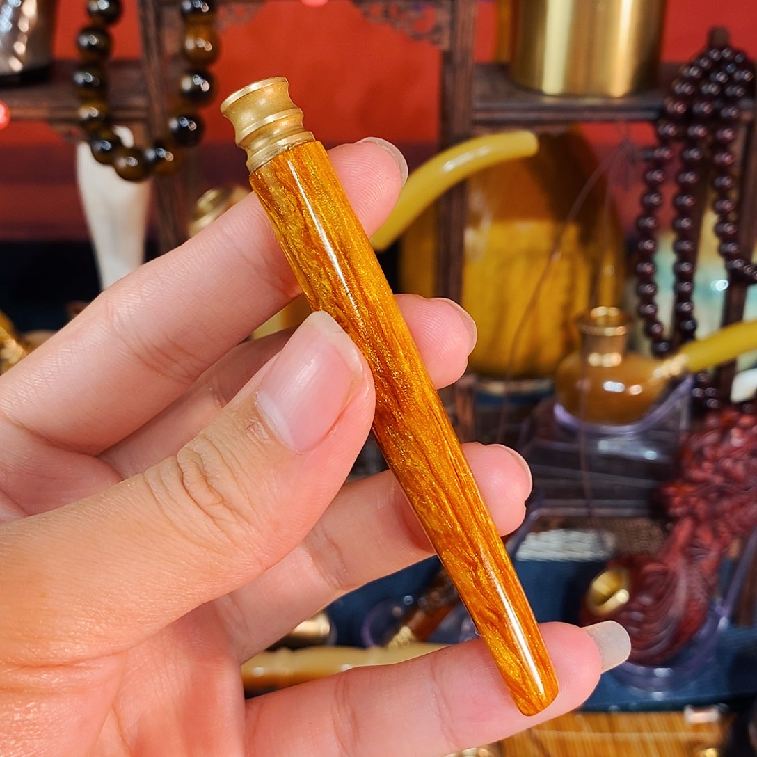 手工制作金丝柳粗中细