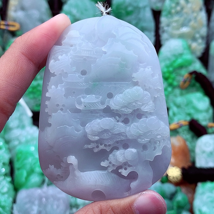 翡翠吊坠(不含链)未镶嵌