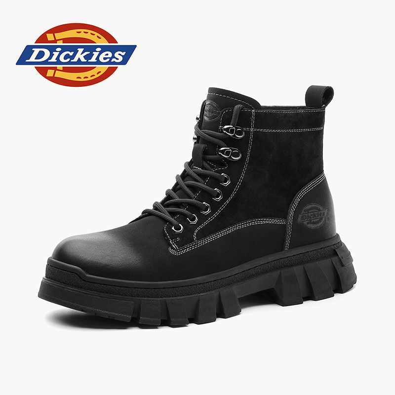Dickies男鞋冬季户外运动登山靴经典复古马丁靴厚底英伦风短靴子