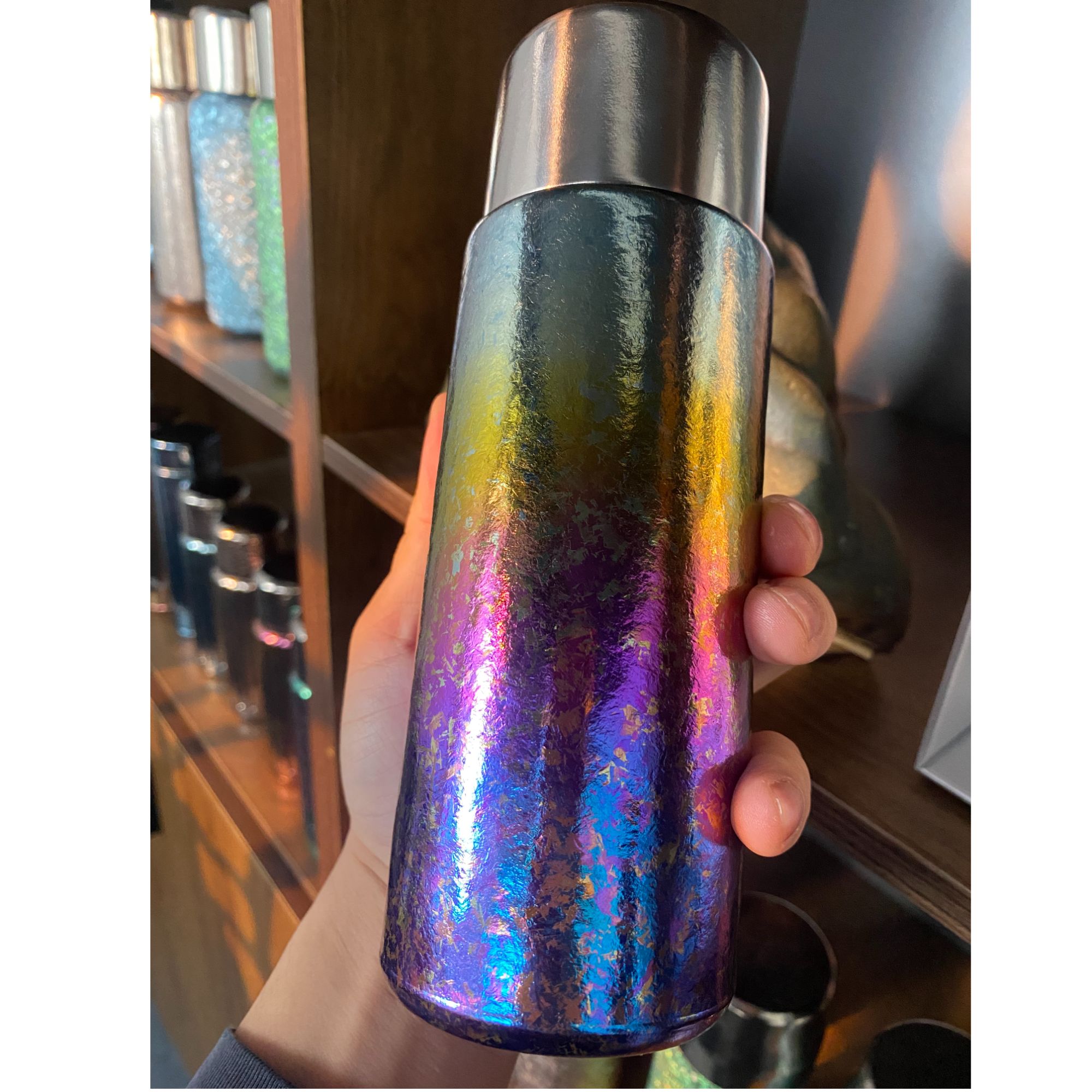 梵科Fanke | 炫彩磁吸双盖纯钛保温杯茶水分离户外家用旅行焖泡杯