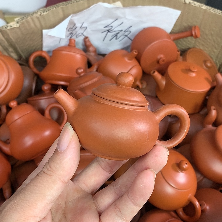 原矿朱泥茶具茶壶家用80