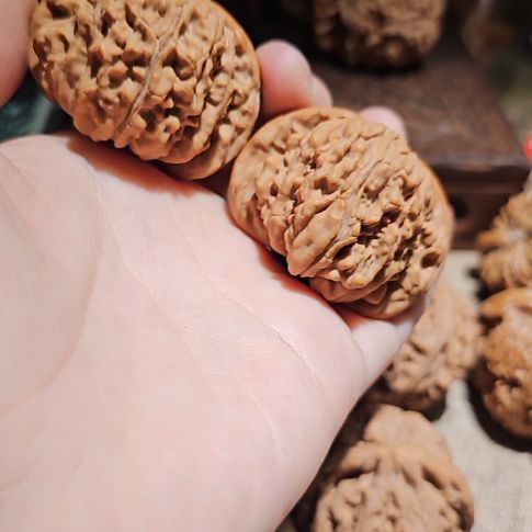 小****吊坠文玩核桃45四座楼