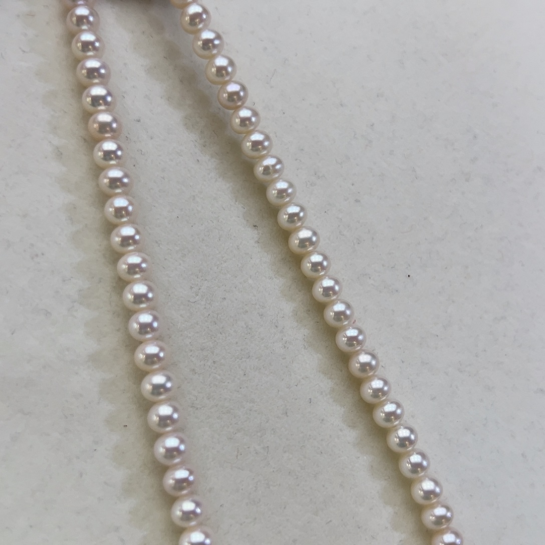 银S925镶嵌淡水珍珠颈饰➕5-5.5高品极光炫彩