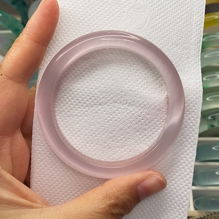 石英质玉未镶嵌手镯