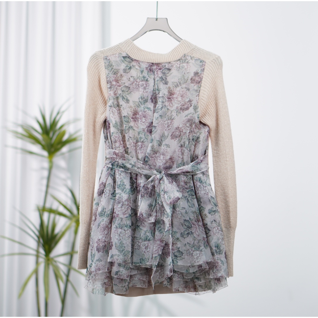 卓系列   F450  女装简约时尚针织上衣粉色K1600603