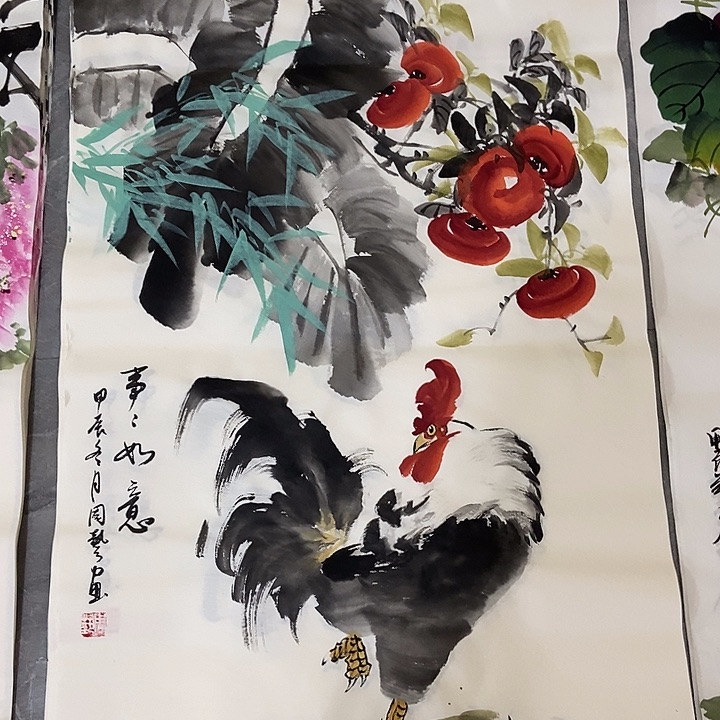 三个张画廊直播间！