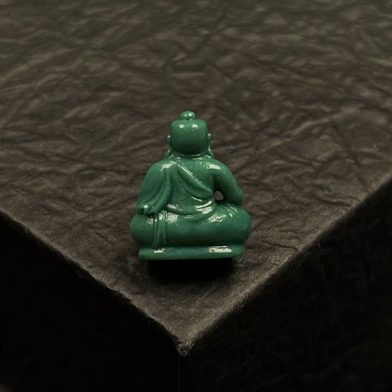 松石大日如来 长度13.4mm 高度16.3mm 厚度7.4mm 37-1-1