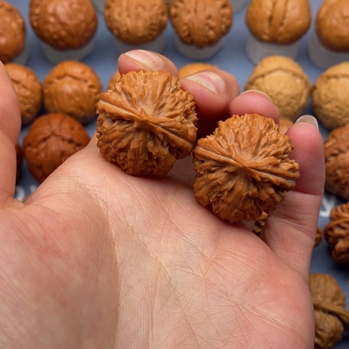 文玩核桃把件小狮子头