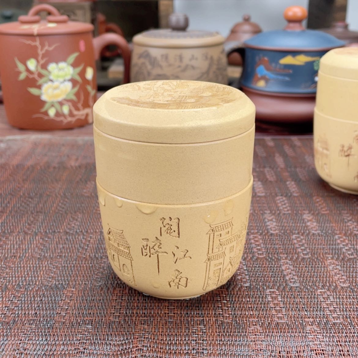 【闪购商品】紫砂茶杯宜兴原矿紫砂盖杯微瑕