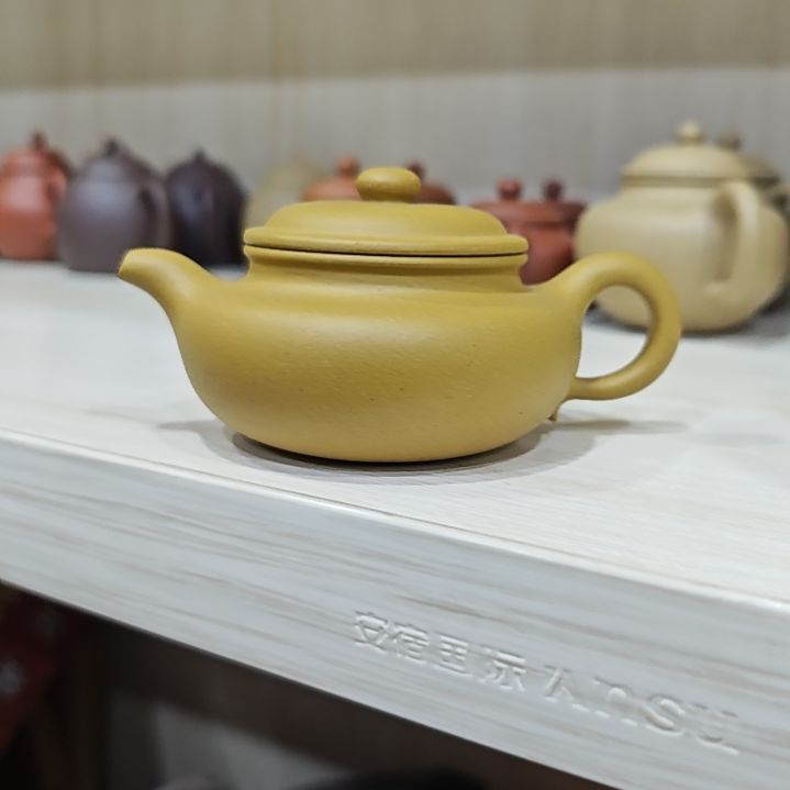 紫砂茶壶路**意段泥仿古180cc