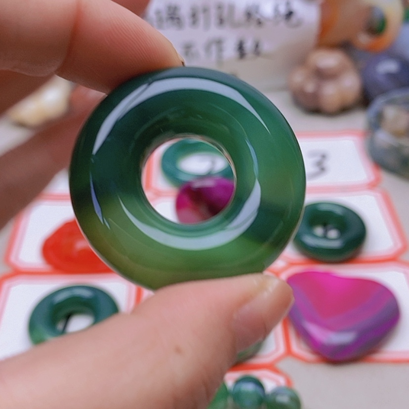 【闪购商品】未镶嵌玛瑙/玉髓珠宝半成品悠**b