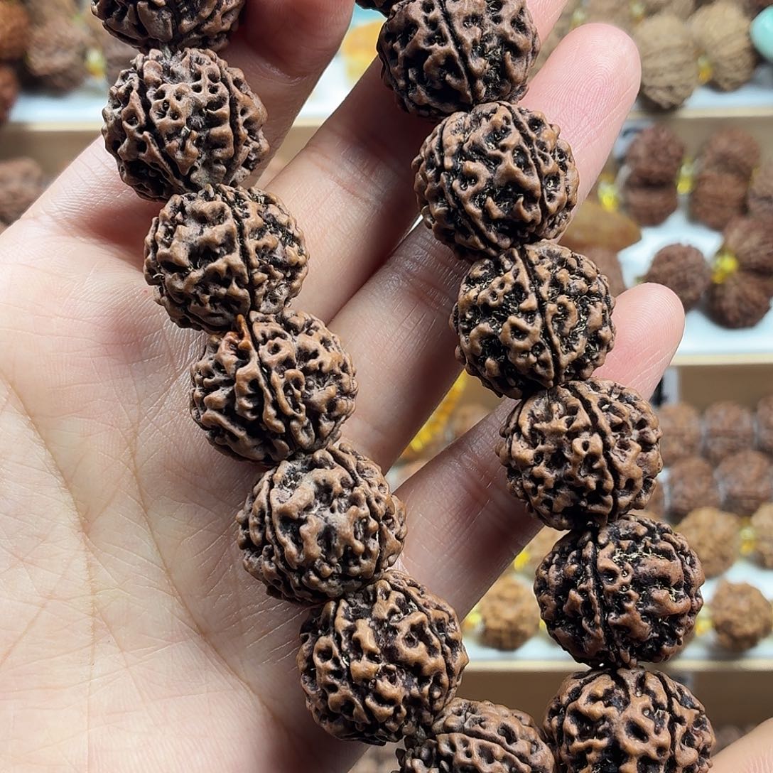 手串金刚菩提精品梅花蜂窝双龙大黄皮