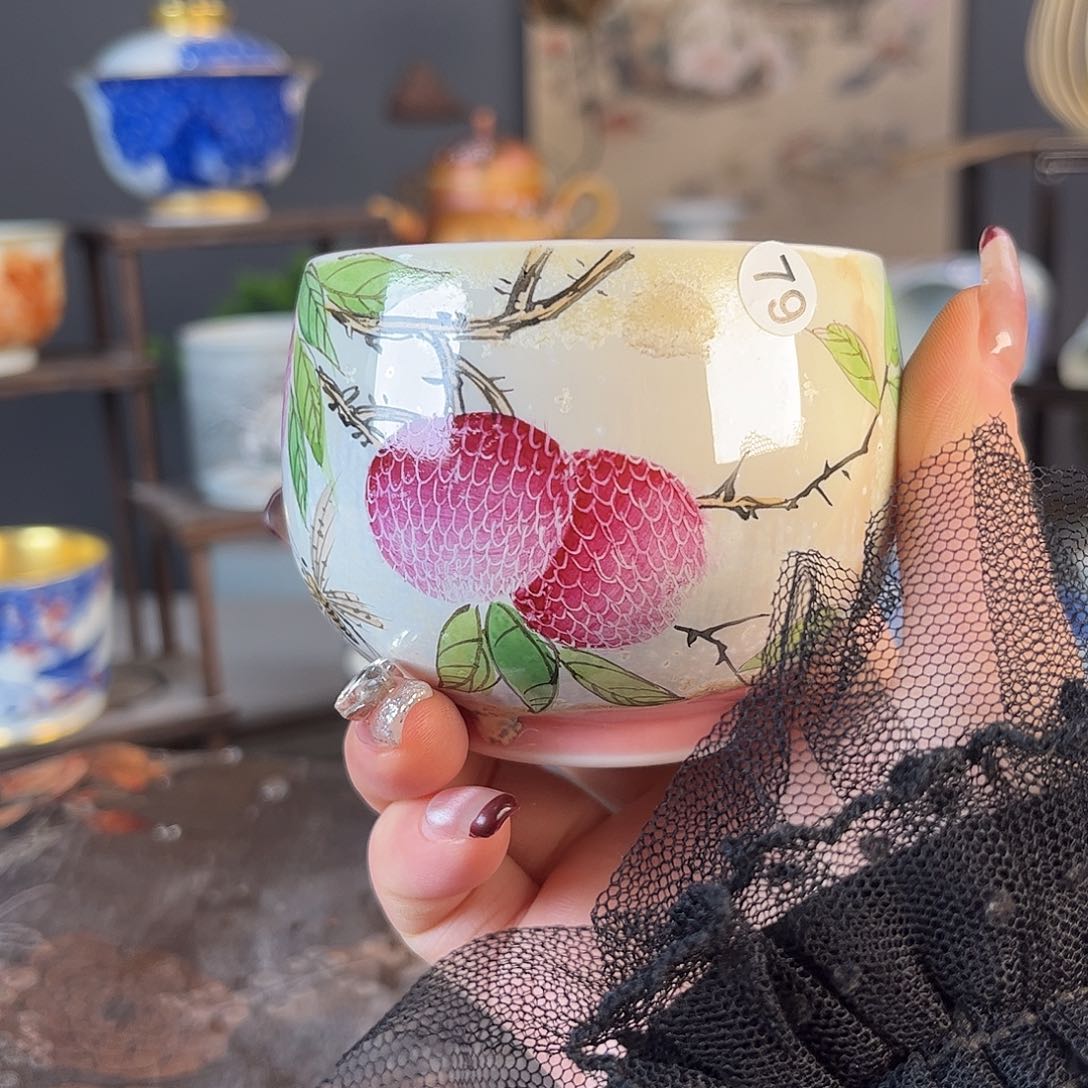 杯小**呀景德镇陶瓷茶杯多人