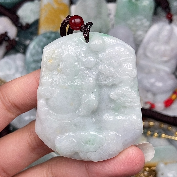 颈饰未镶嵌翡翠翡翠