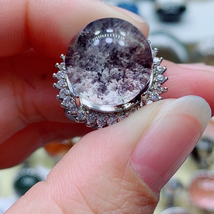 水晶颈饰未镶嵌水晶