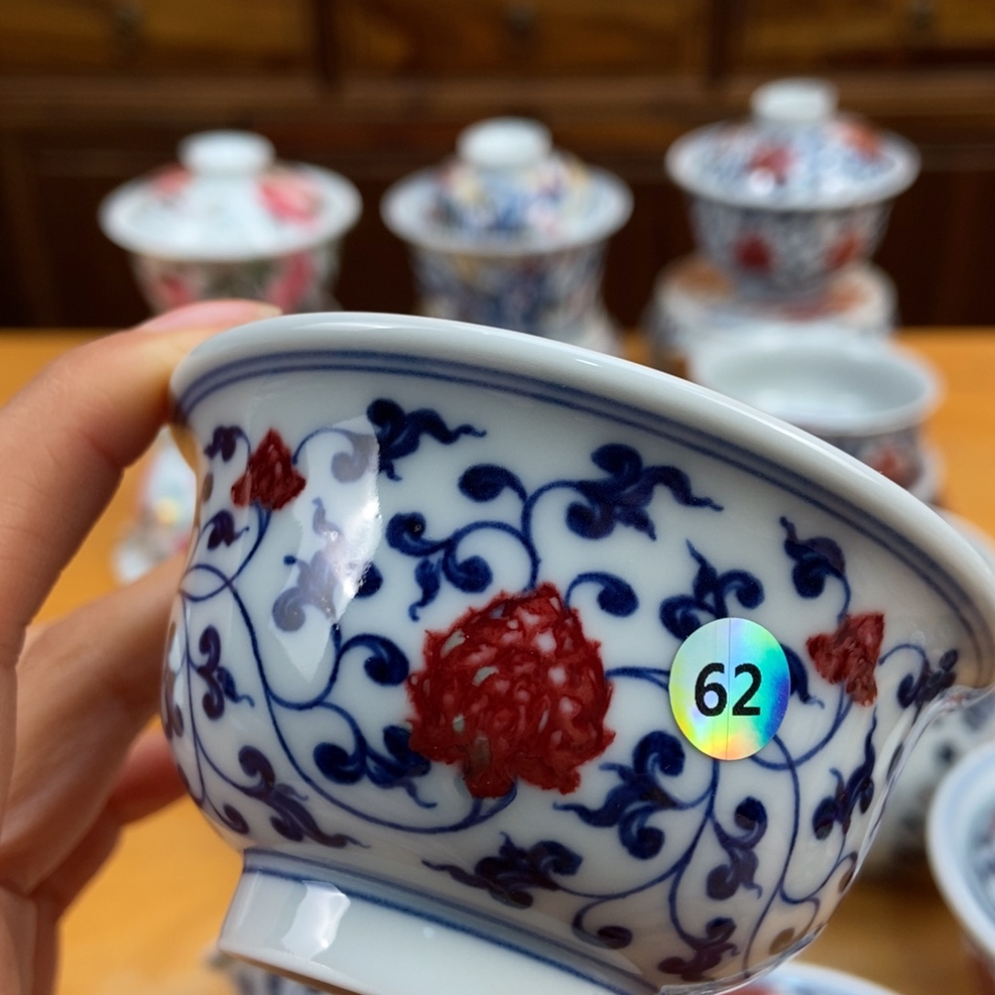 手绘现代茶具非古董用****7