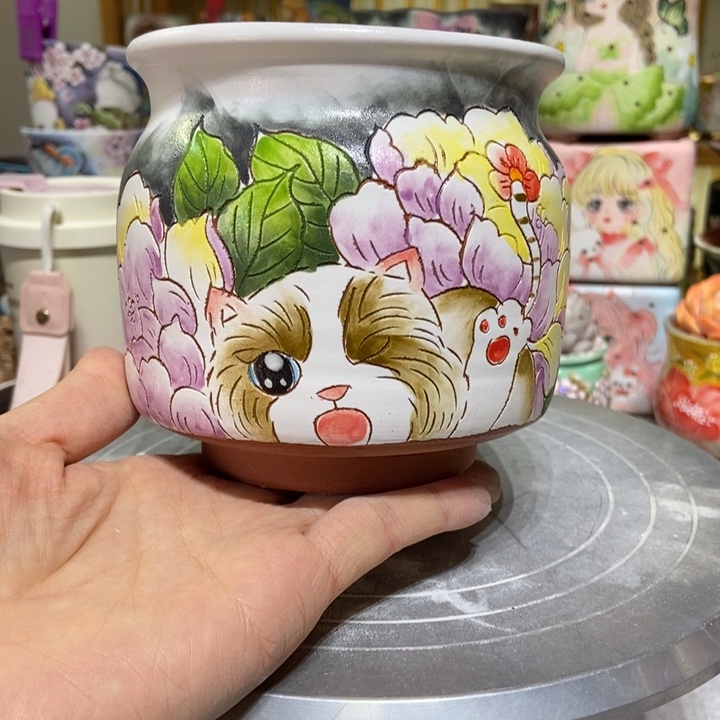 景德镇艺术手绘作品