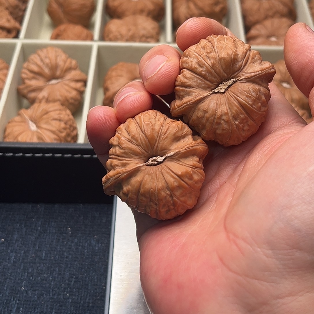 ****把件文玩核桃467人头