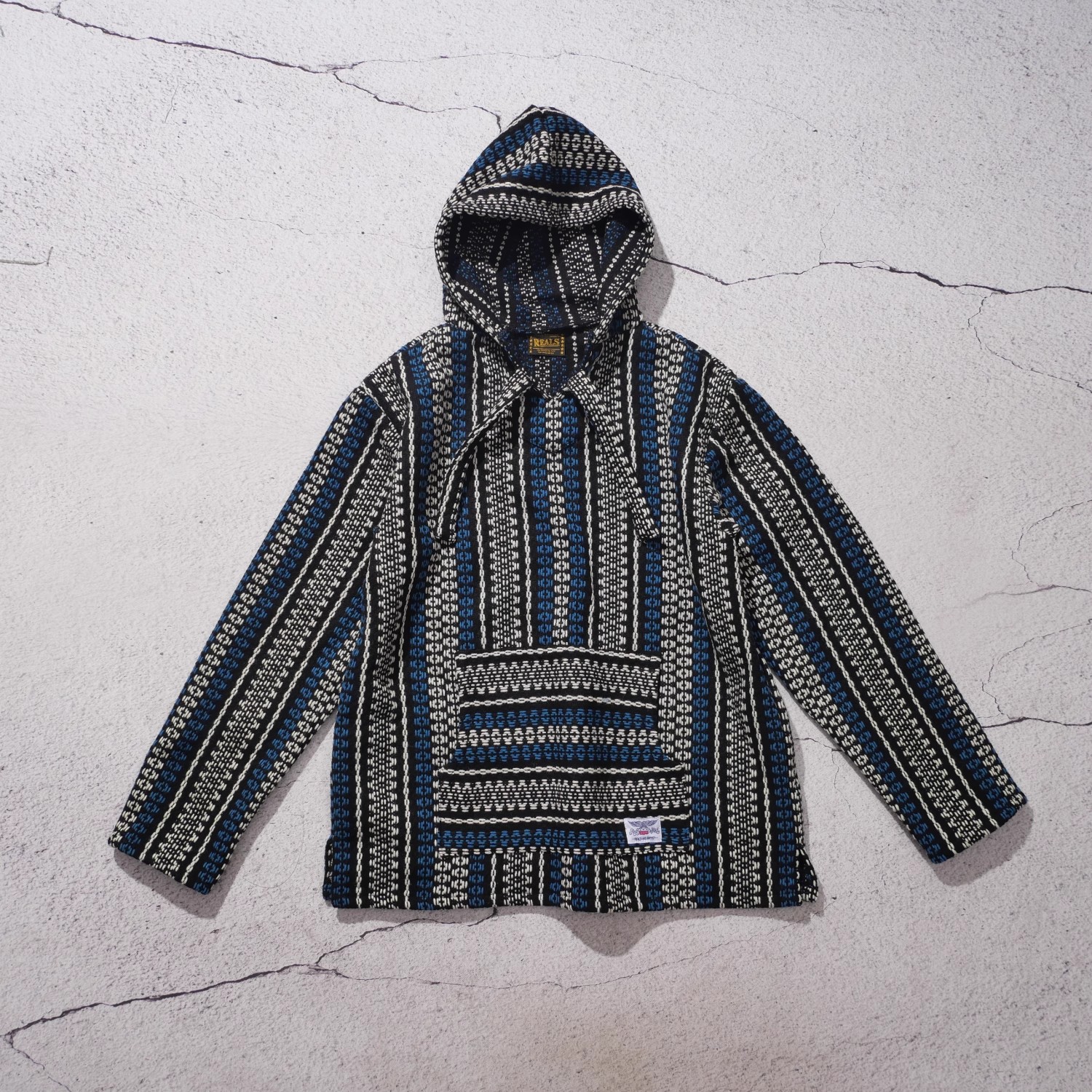 BAJA PARKA美式复古墨西哥图腾羊毛风衣