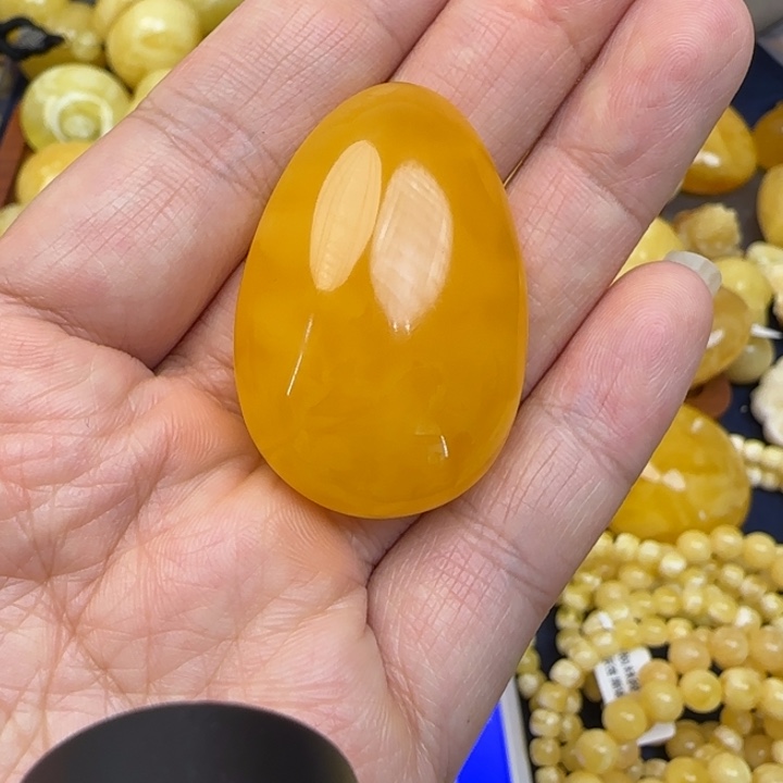 蜜蜡颈饰未镶嵌天然蜜蜡