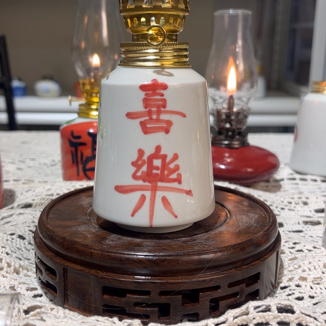 摆件景德镇陶瓷香薰灯m 