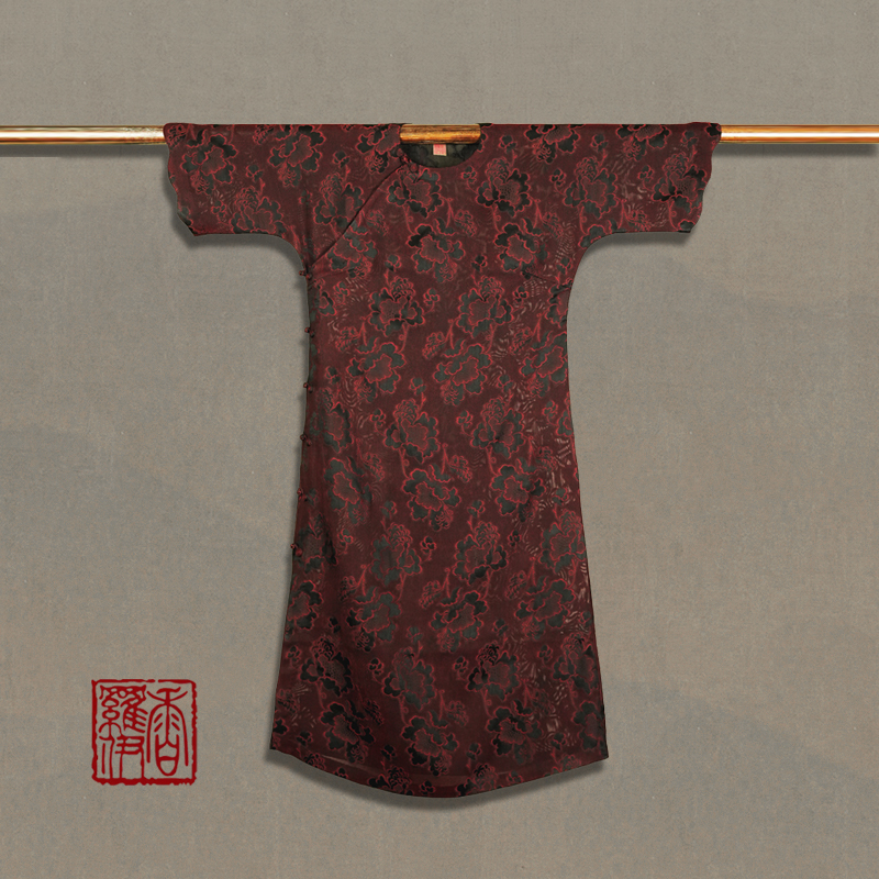 【红莲】传统中式提花上衣