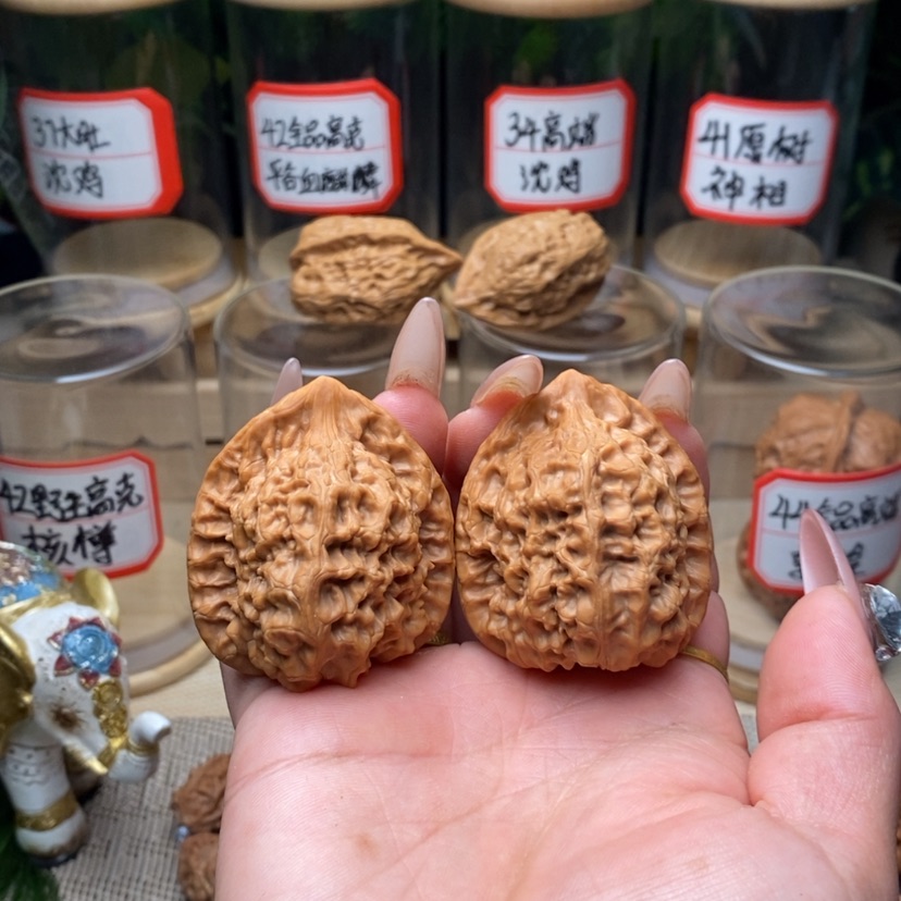 【闪购商品】文玩核桃把件夜***雪41神相……