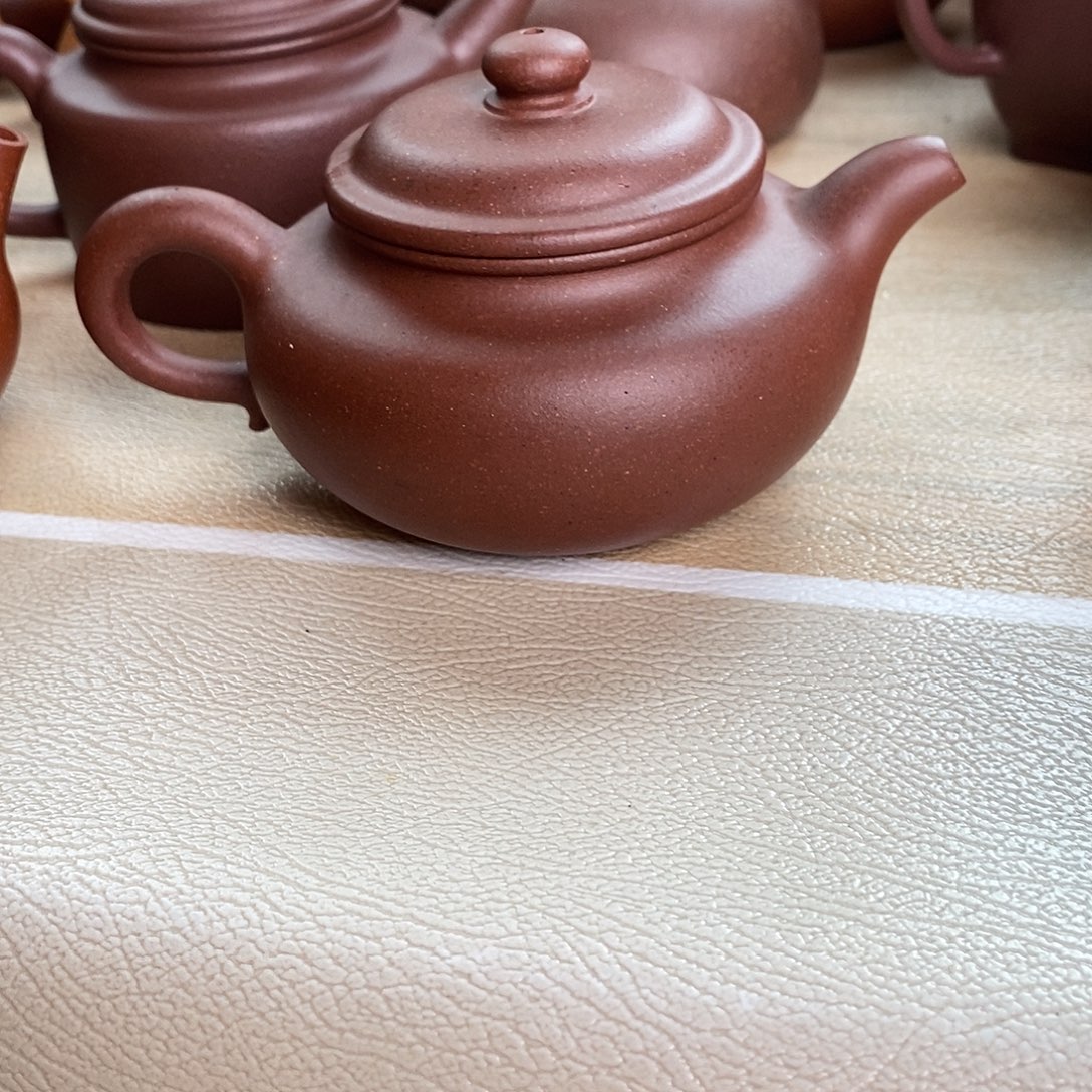 以***茶底槽青精工半手仿古壶精致