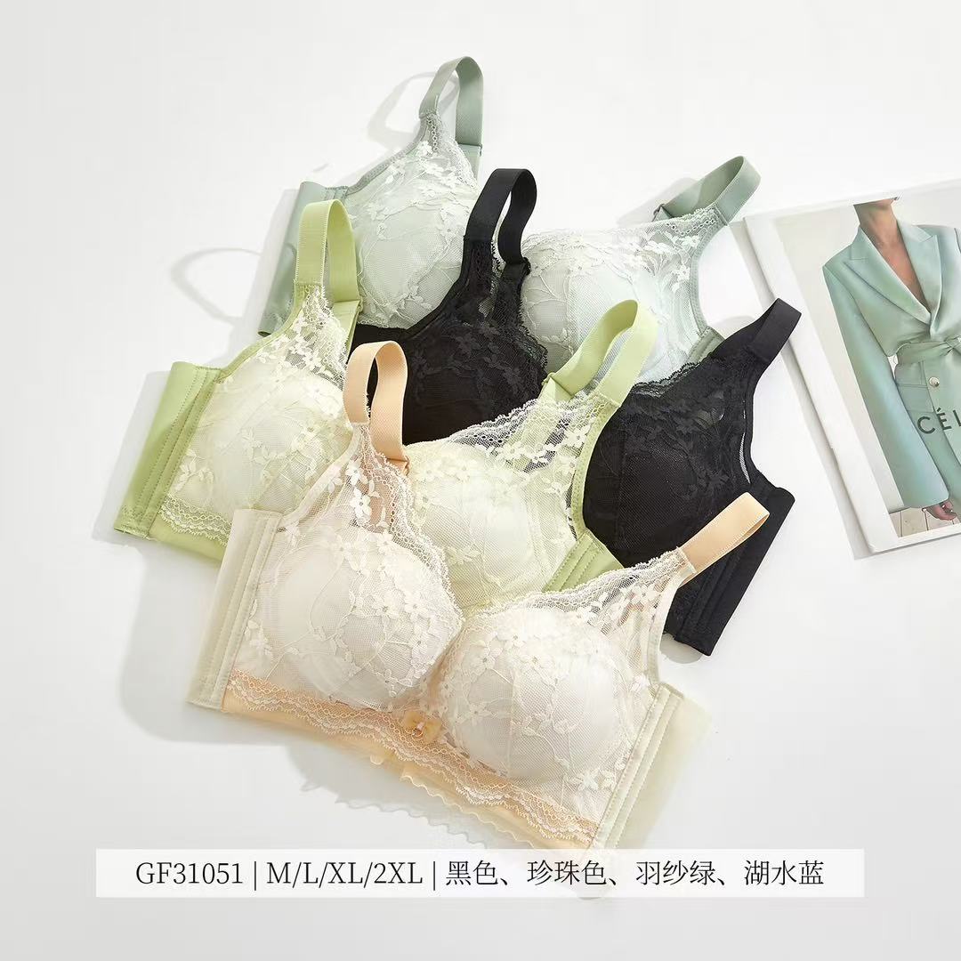 31051款聚拢文胸 舒适无钢圈 燕