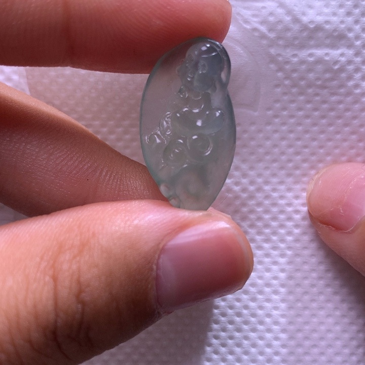 定制翡翠未镶嵌童子