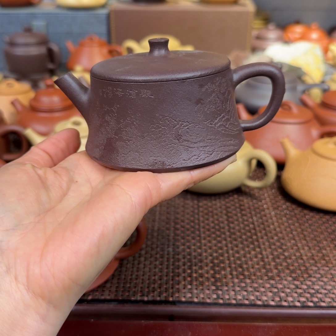 紫泥茶壶180毫升左右
