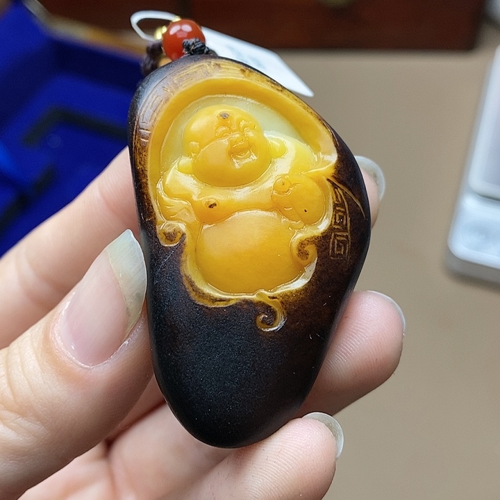 和田玉挂件未镶嵌F