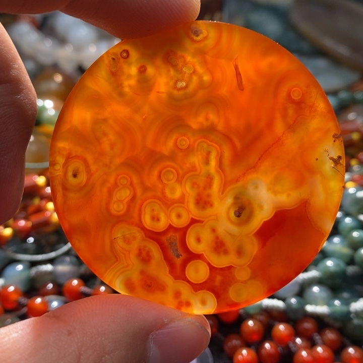 【闪购商品】玛瑙/玉髓颈饰未镶嵌嘻**嘻