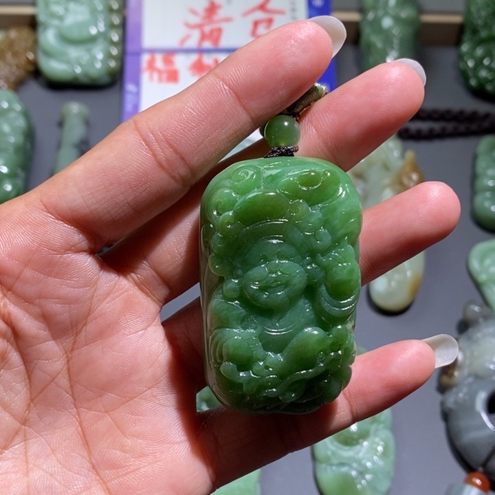 和田玉挂件未镶嵌