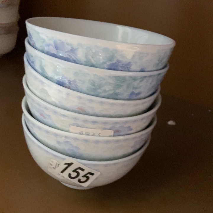 *****碗155号4.5英寸6个装青花瓷米饭碗