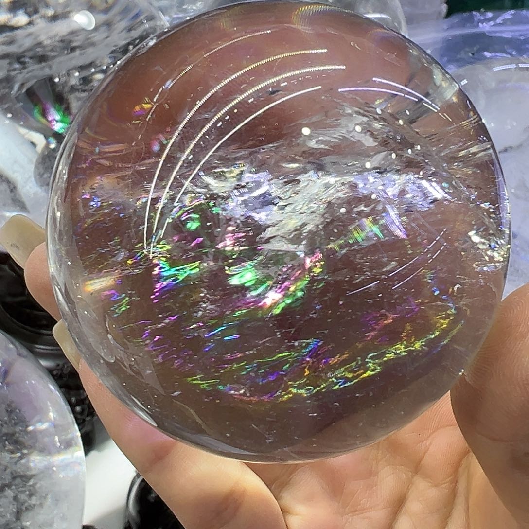 水晶水晶球摆件未镶嵌