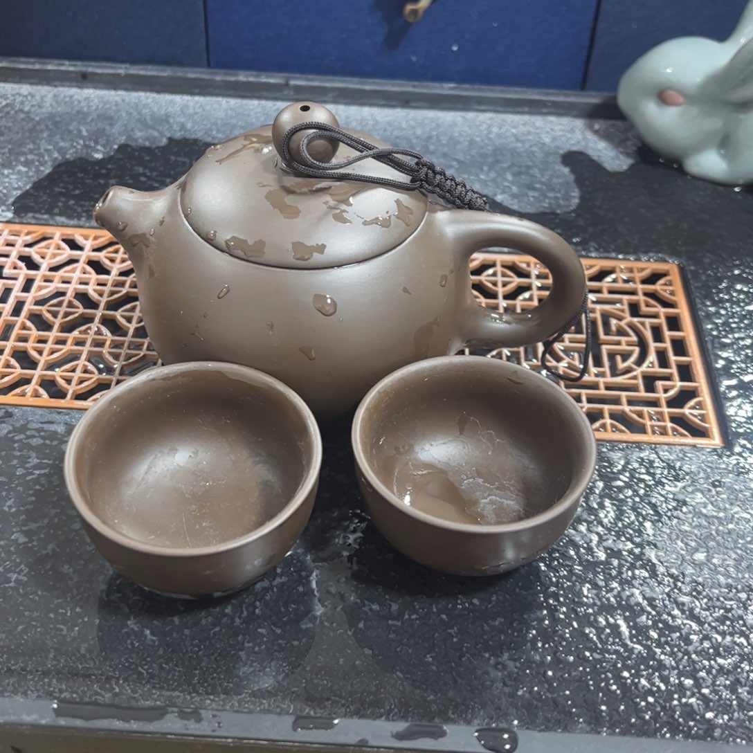 茶杯紫砂一壶2杯紫砂壶