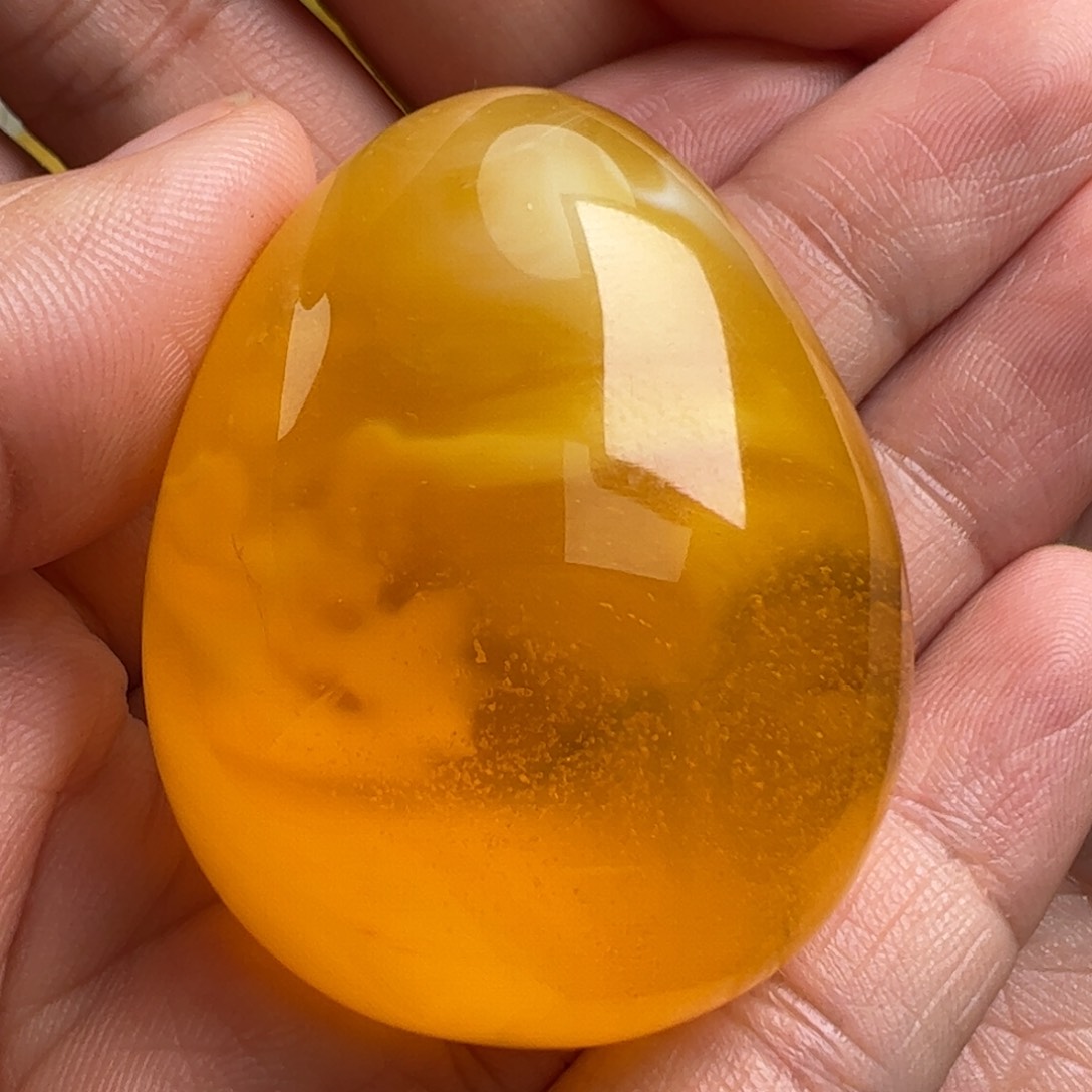 未镶嵌毛衣链琥珀无优化