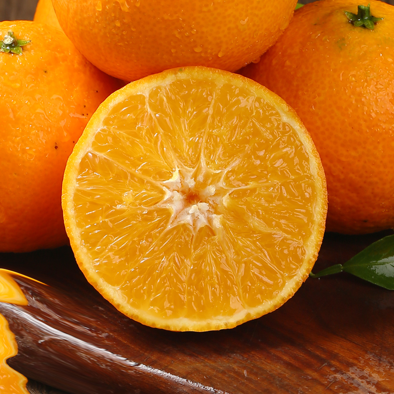 西域美农爱媛果冻橙4.5斤皮薄汁水多爱媛橙子VC应季水果坏果包赔