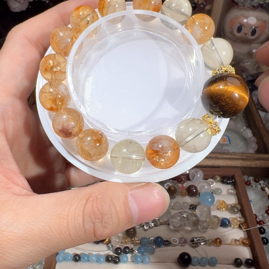 水晶手绳未镶嵌金霸