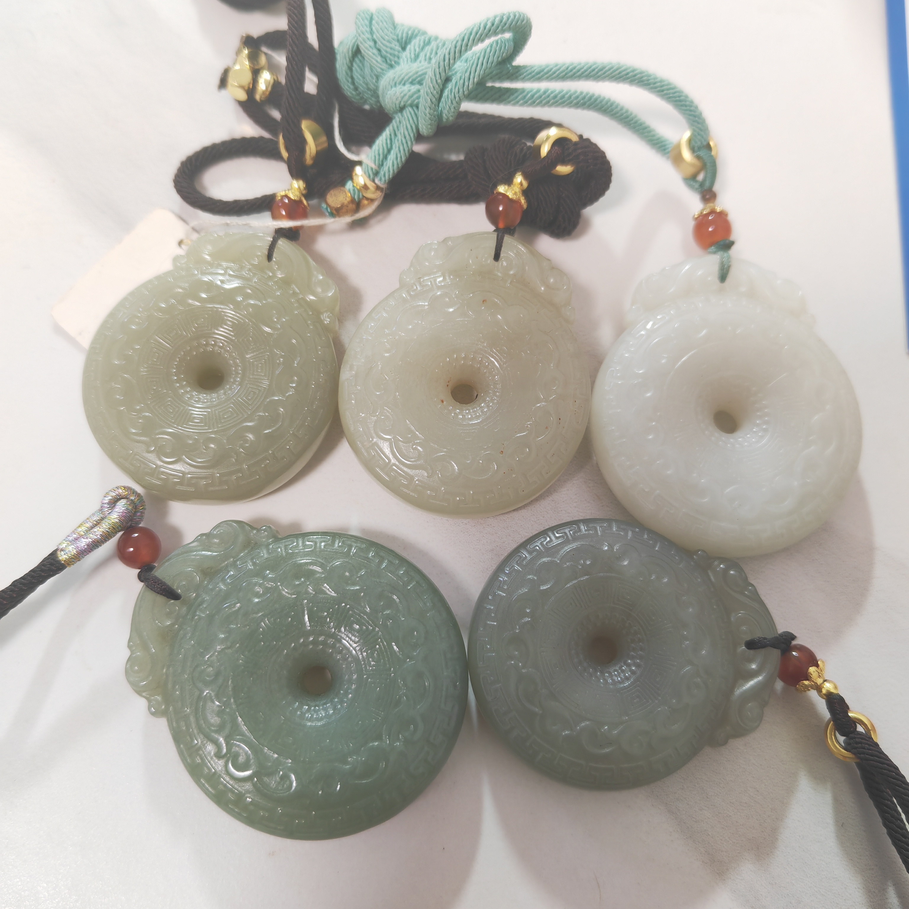 和田玉胖款平安扣（多样性拍其一发其一）