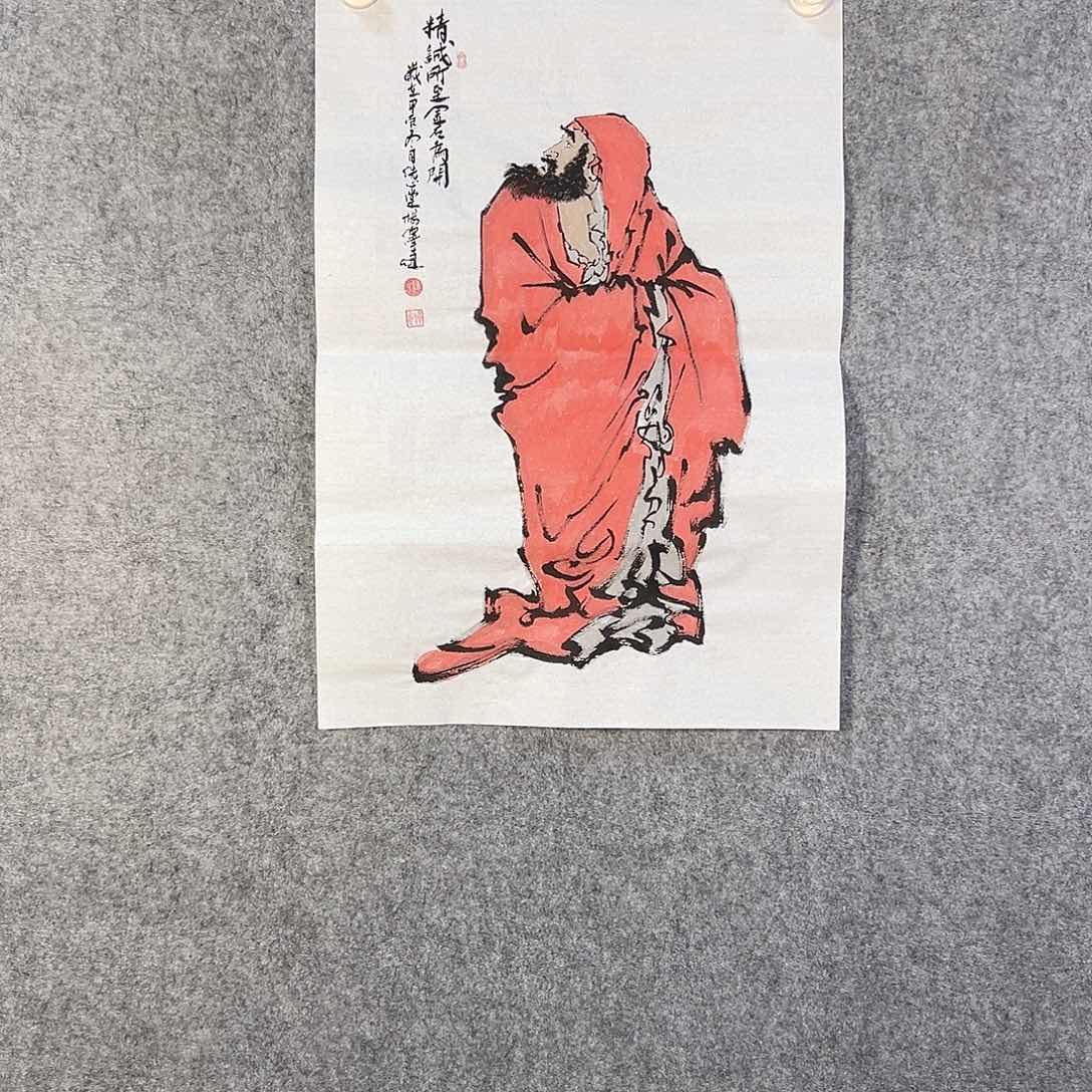 国画132 鸟和蝴蝶都在等待它