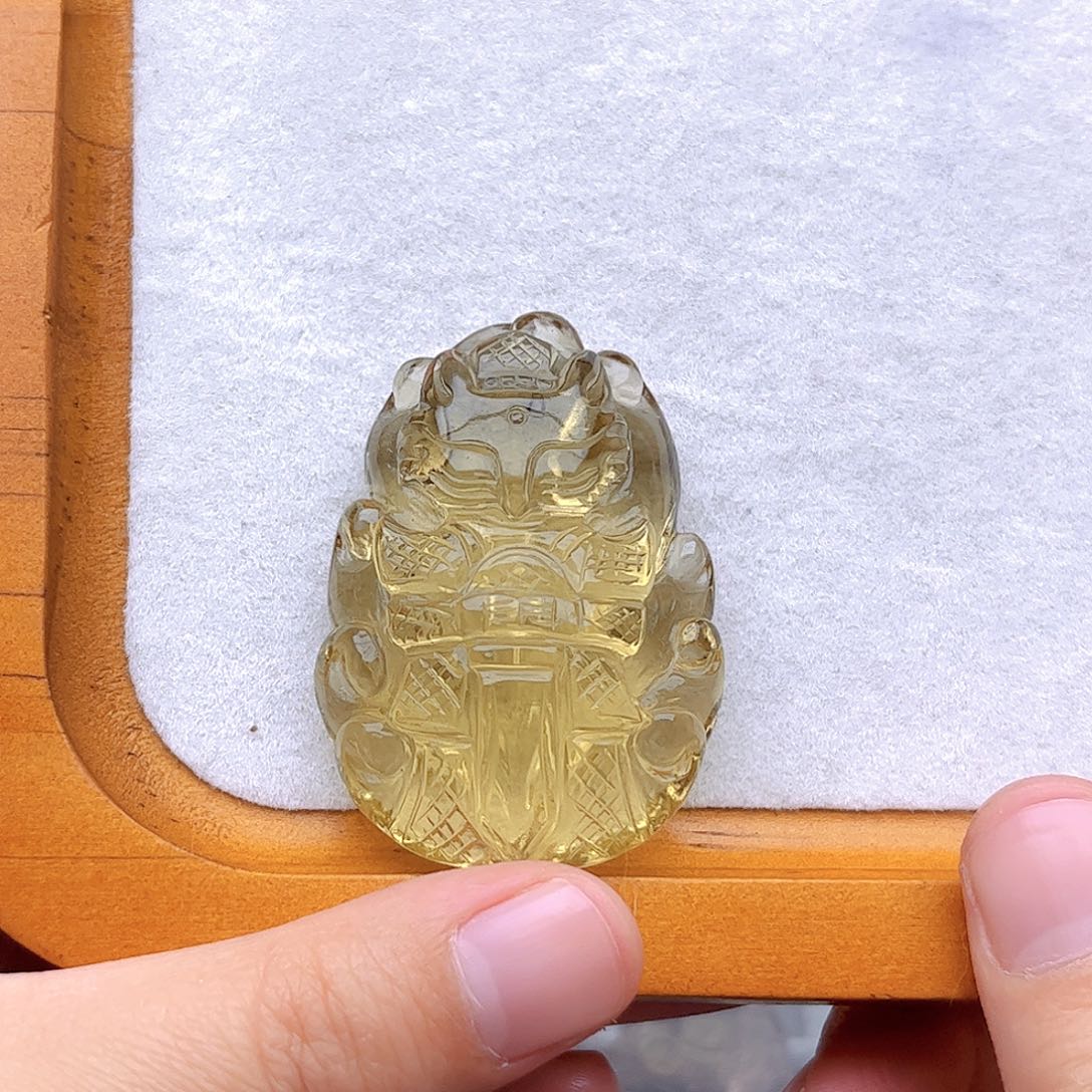 水晶吊坠(不含链)未镶嵌